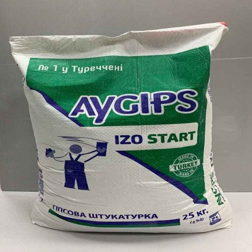Шпаклівка гіпсова Aygips Izo Start 25 кг